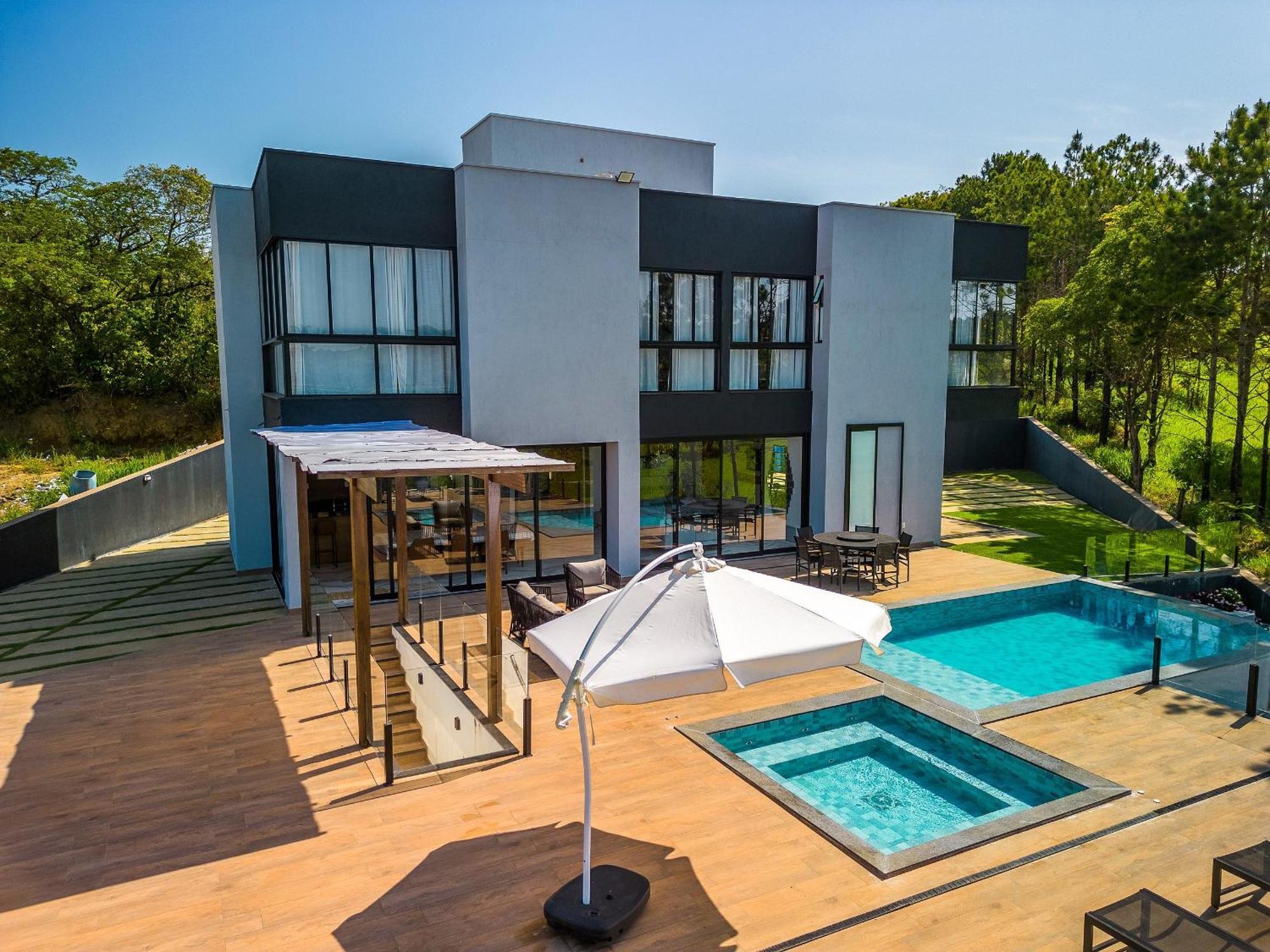 Pousada Com Piscina, Jacuzzi E Com Vista Em Capitolio - Casa Decore Eksteriør bilde