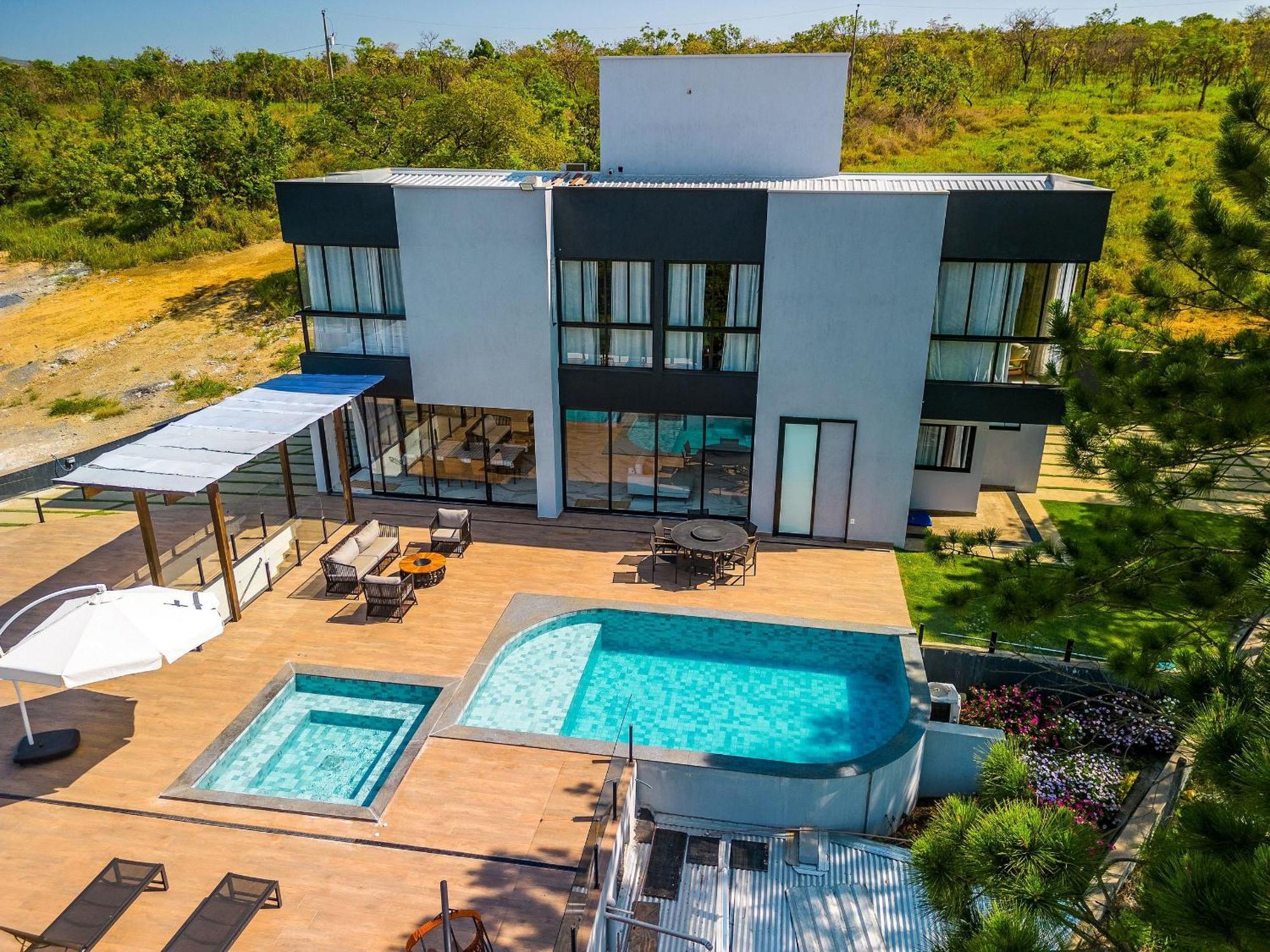 Pousada Com Piscina, Jacuzzi E Com Vista Em Capitolio - Casa Decore Eksteriør bilde